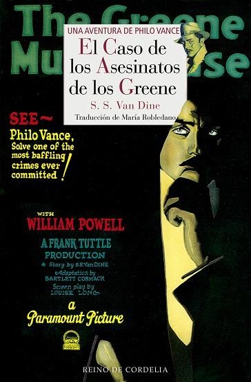 EL CASO DE LOS ASESINATOS DE LOS GREENE | 9788416968565 | VAN DINE, S. S.