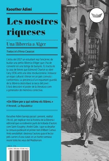 LES NOSTRES RIQUESES | 9788417339142 | ADIMI, KAOUTHER