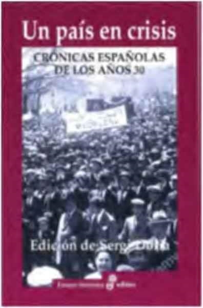 UN PAIS EN CRISIS | 9788435065276 | SERGI DORIA 