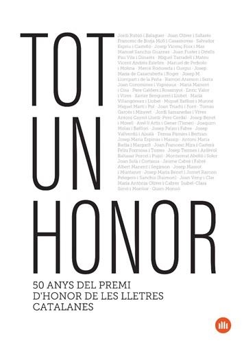 TOT UN HONOR | 9788417088460 | VARIOS