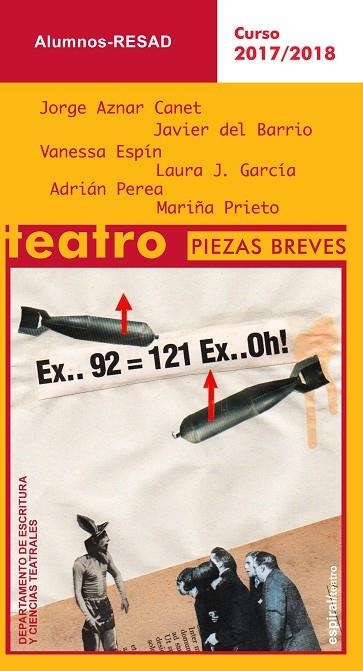 TEATRO. PIEZAS BREVES | 9788424513856 | AZNAR CANET, JORGE/DEL BARRIO, JAVIER/ESPÍN, VANESSA/J. GARCÍA, LAURA/PEREA, ADRIÁN/PRIETO, MARIÑA