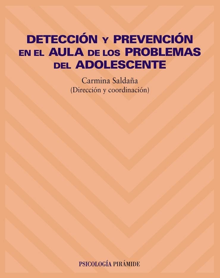 DETECCIËN Y PREVENCIËN EN AULA D | 9788436816013 | SALDA±A, CARMINA