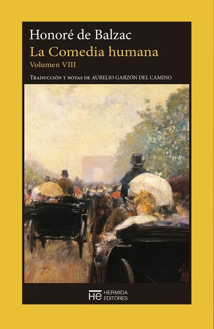 LA COMEDIA HUMANA. VOLUMEN VIII | 9788494937620 | DE BALZAC, HONORÉ