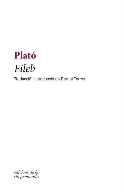 FILEB | 9788494856167 | PLATÓ