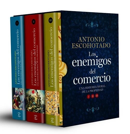 TRILOGÍA LOS ENEMIGOS DEL COMERCIO | 9788467057621 | ESCOHOTADO, ANTONIO