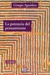 LA POTENCIA DEL PENSAMIENTO | 9788416287505 | AGAMBEN, GIORGIO