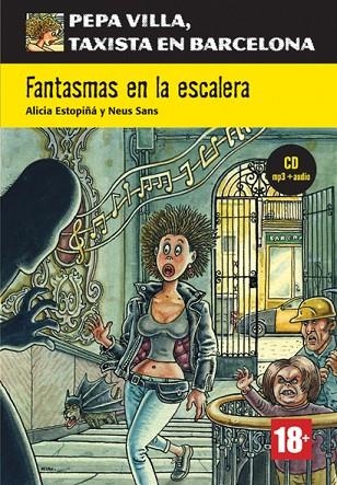 COLECCIÓN PEPA VILLA. FANTASMAS EN LA ESCALERA + CD | 9788484435891 | SANS BAULENAS, NEUS/ESTOPIÑÁ, ALICIA