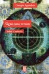 SIGNATURA RERUM | 9788416287512 | AGAMBEN,GIORGIO