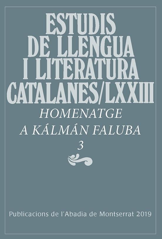 HOMENATGE A KÁLMÁN FALUBA, 3 | 9788491910688 | VARIOS AUTORES