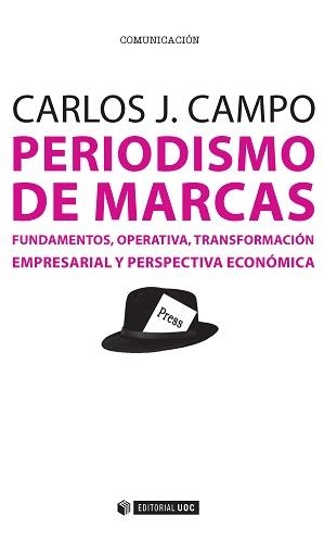 PERIODISMO DE MARCAS | 9788490649244 | CAMPO MASEDA, CARLOS JAVIER