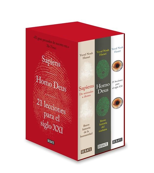 ESTUCHE HARARI: SAPIENS / HOMO DEUS / 21 LECCIONES PARA EL SIGLO XXI | 9788417636845 | YUVAL NOAH HARARI