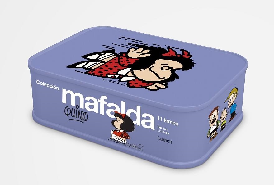 COLECCIÓN MAFALDA: 11 TOMOS EN UNA LATA (EDICIÓN LIMITADA) | 9788426481009 | QUINO