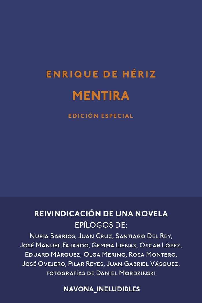 MENTIRA | 9788417978211 | DE HÉRIZ, ENRIQUE