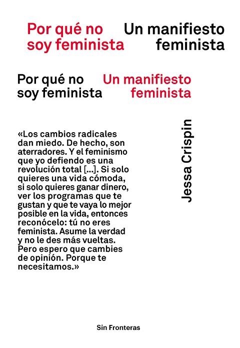 POR QUÉ NO SOY FEMINISTA (NE) | 9788417893453 | CRISPIN, JESSA