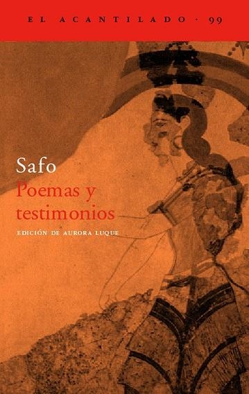 POEMAS Y TESTIMONIOS | 9788417346881 | SAFO