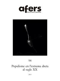 POPULISME EN L'EXTREMA DRETA AL SEGLE XX | 9788416260812 | PUBILL BRUGUES, JOAN