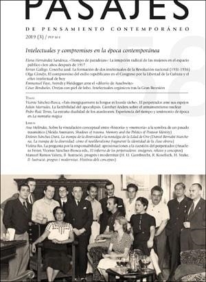 INTELECTUALES Y COMPROMISOS EN LA ÉPOCA CONTEMPORÁNEA | 9788491345688 | VARIOS AUTORES