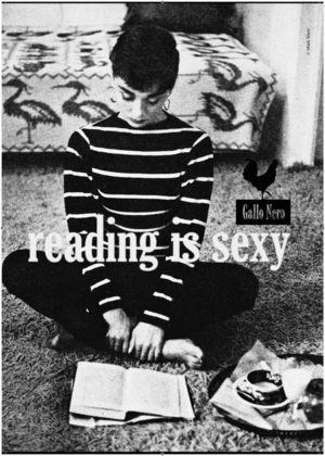 PÓSTER READING IS SEXY - AUDREY HEPBURN | 7981900490692 | GALLO NERO