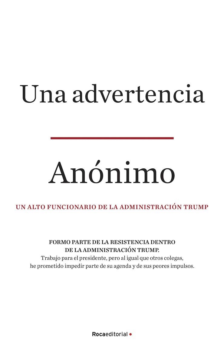 UNA ADVERTENCIA | 9788418249129 | (ANONYMOUS), ANÓNIMO