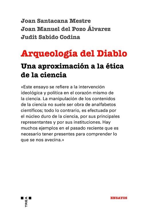 ARQUEOLOGÍA DEL DIABLO | 9788417987800 | SANTACANA MESTRE, JOAN/DEL POZO ÁLVAREZ, JOAN MANUEL/SABIDO CODINA, JUDIT