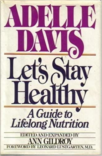 LET'S STAY HEALTHY | 9780046410421 | DAVIS, ADELLE