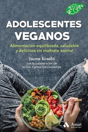 ADOLESCENTES VEGANOS | 9788418114496 | ROSSELLO MANETAS, JAUME