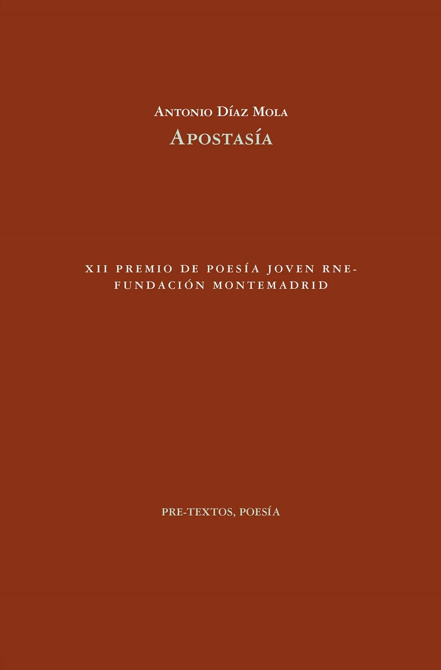 APOSTASÍA | 9788418178399 | DÍAZ MOLA, ANTONIO