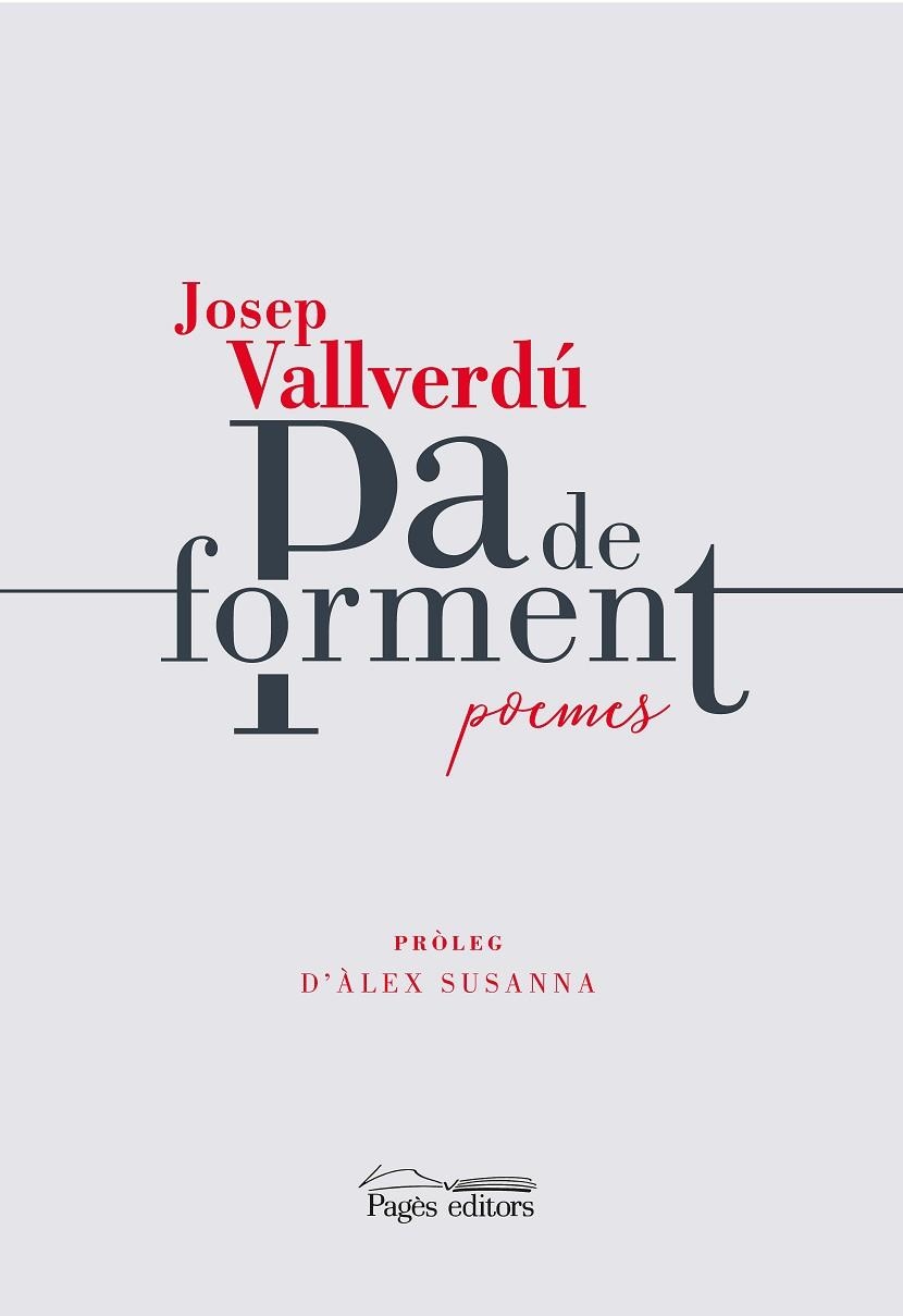 PA DE FORMENT | 9788413032085 | VALLVERDÚ AIXALÀ, JOSEP