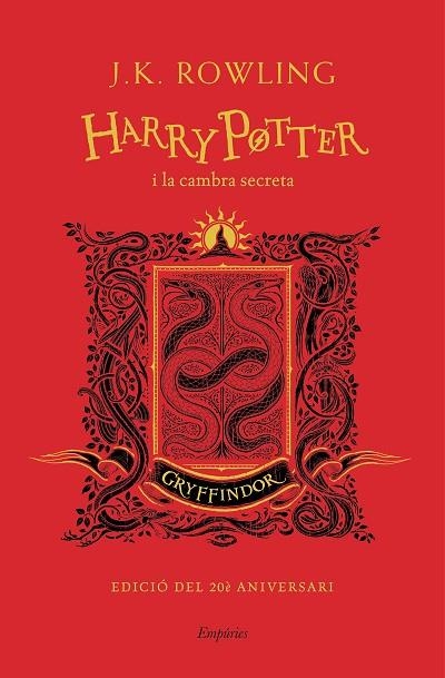 HARRY POTTER I LA CAMBRA SECRETA (GRYFFINDOR) | 9788417879600 | ROWLING, J.K.