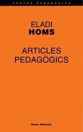 ARTICLES PEDAGOGICS | 9788476027295 | HOMS, ELADIO