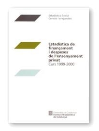 ESTADISTICA FINANCAMENT CURS 99- | 9788439357971 | INSTITUT D'ESTADÍSTICA DE CATALUNYA