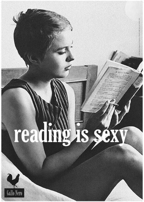 PÓSTER READING IS SEXY - JEAN SEBERG | 7981901882182