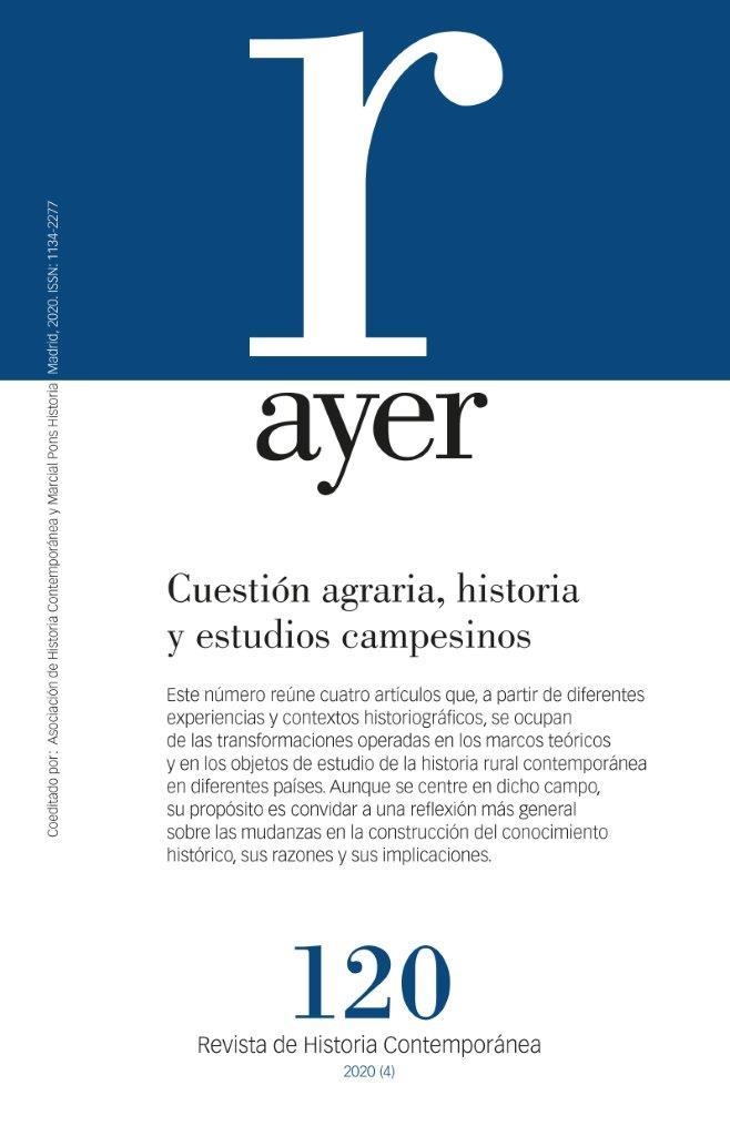 CUESTIÓN AGRARIA, HISTORIA Y ESTUDIOS CAMPESINOS | 9788417945312 | DÍAZ GEADA, ALBA