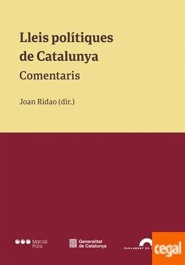 LLEIS POLÍTIQUES DE CATALUNYA  | 9788491238850 | RIDAO, JOAN 