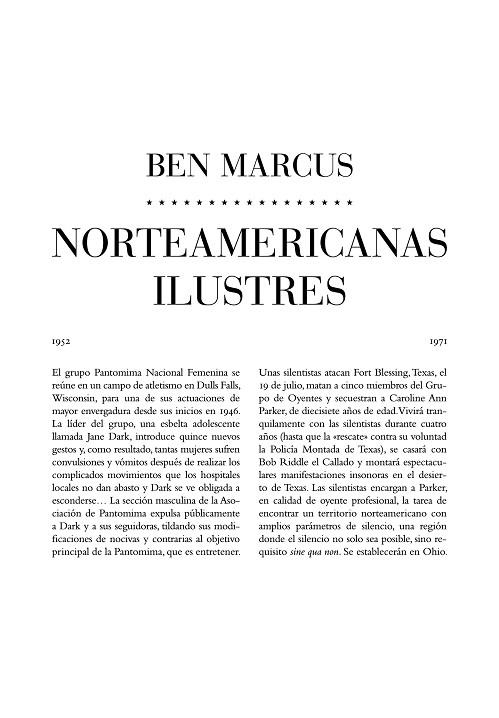 NORTEAMERICANAS ILUSTRES | 9788412315622 | MARCUS, BEN