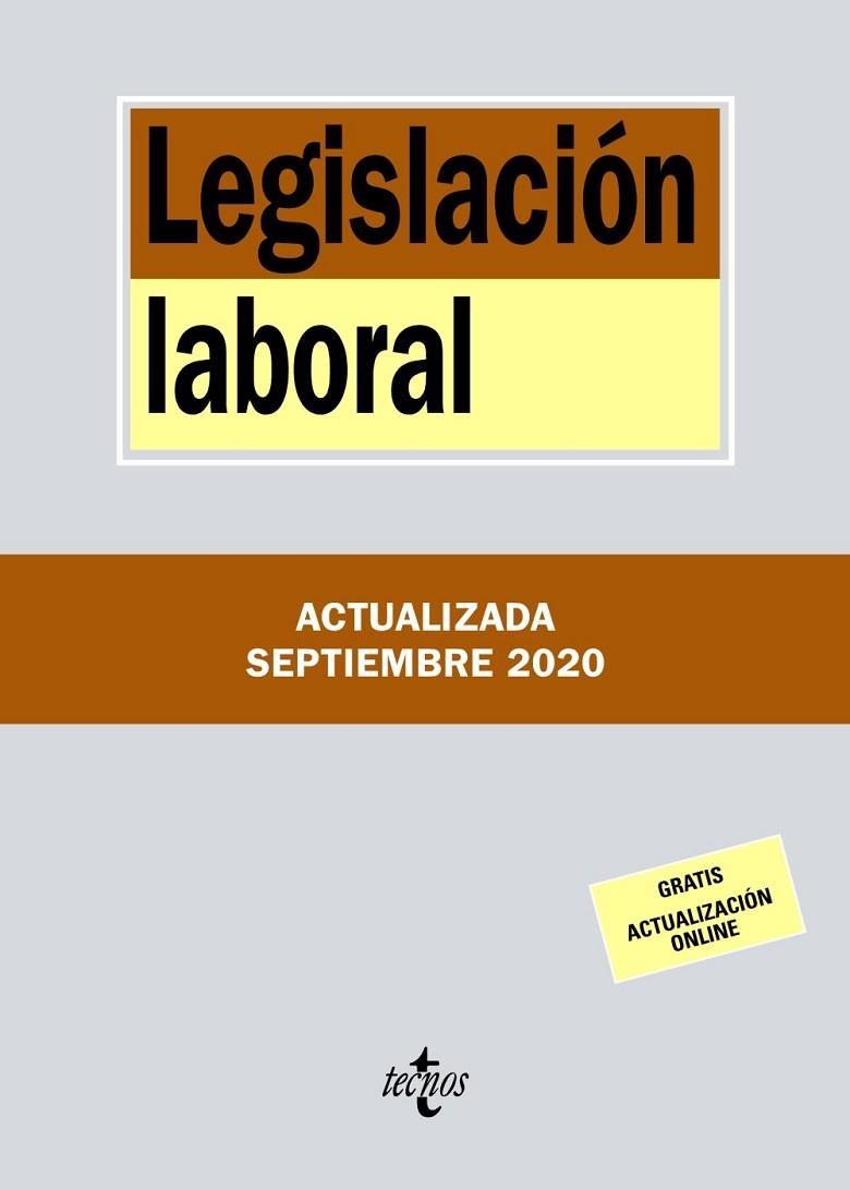 LEGISLACIÓN LABORAL | 9788430980185 | EDITORIAL TECNOS