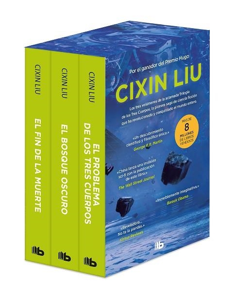 TRILOGÍA DE LOS TRES CUERPOS (PACK CON: EL PROBLEMA DE LOS TRES CUERPOS | EL BOS | 9788413143361 | LIU, CIXIN