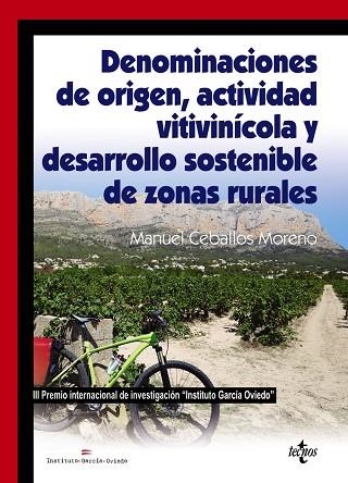 DENOMINACIONES DE ORIGEN, ACTIVIDAD VITIVINÍCOLA Y DESARROLLO SOSTENIBLE DE ZONA | 9788430972937 | CEBALLOS MORENO, MANUEL