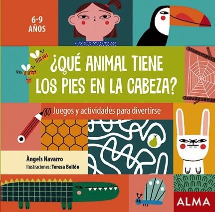 ¿QUÉ ANIMAL TIENE LOS PIES EN LA CABEZA? | 9788418008290 | NAVARRO, ÀNGELS