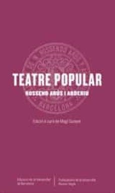 TEATRE POPULAR | 9788491684169 | ARÚS I ARDERIU, ROSSEND