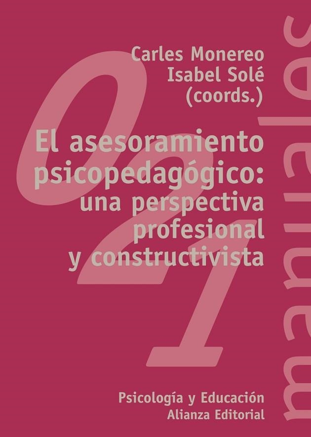 ASESORAMIENTO PSICOPEDAGOGICO | 9788420681948 | MONEREO, CARLES/SOLé, ISABEL