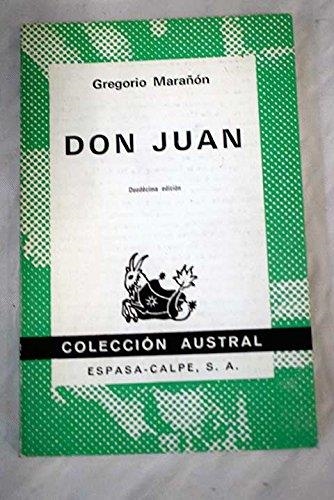 DON JUAN *** 2A MÀ | 9788423901296 | MARAÑÓN, GREGORIO