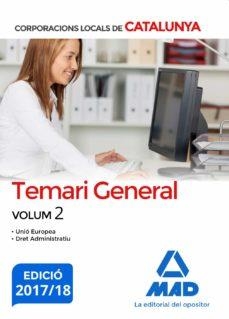 CORPORACIONS LOCALS DE CATALUNYA. TEMARI GENERAL VOLUM 2 | 9788414211724 | EDITORES, 7/GUERRERO ARROYO, JOSÉ ANTONIO/ROJO FRANCO, ENCARNA/SOUTO FERNÁNDEZ, RAFAEL SANTIAGO/TORR