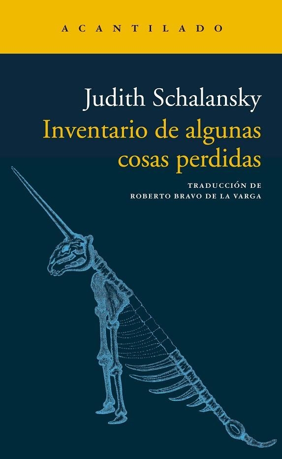 INVENTARIO DE ALGUNAS COSAS PERDIDAS | 9788418370588 | SCHALANSKY, JUDITH