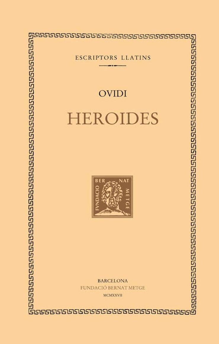 HEROIDES | 9788498591804 | OVIDI