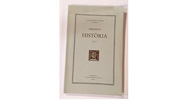 HISTÒRIA, VOL. V (LLIBRE V) | 9788498591187 | HERÒDOT