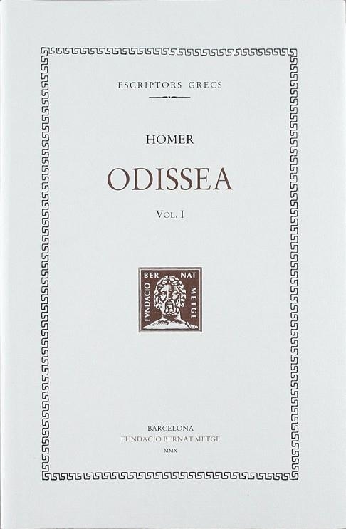 ODISSEA, VOL. I (CANTS I-VI) | 9788498591422 | HOMER