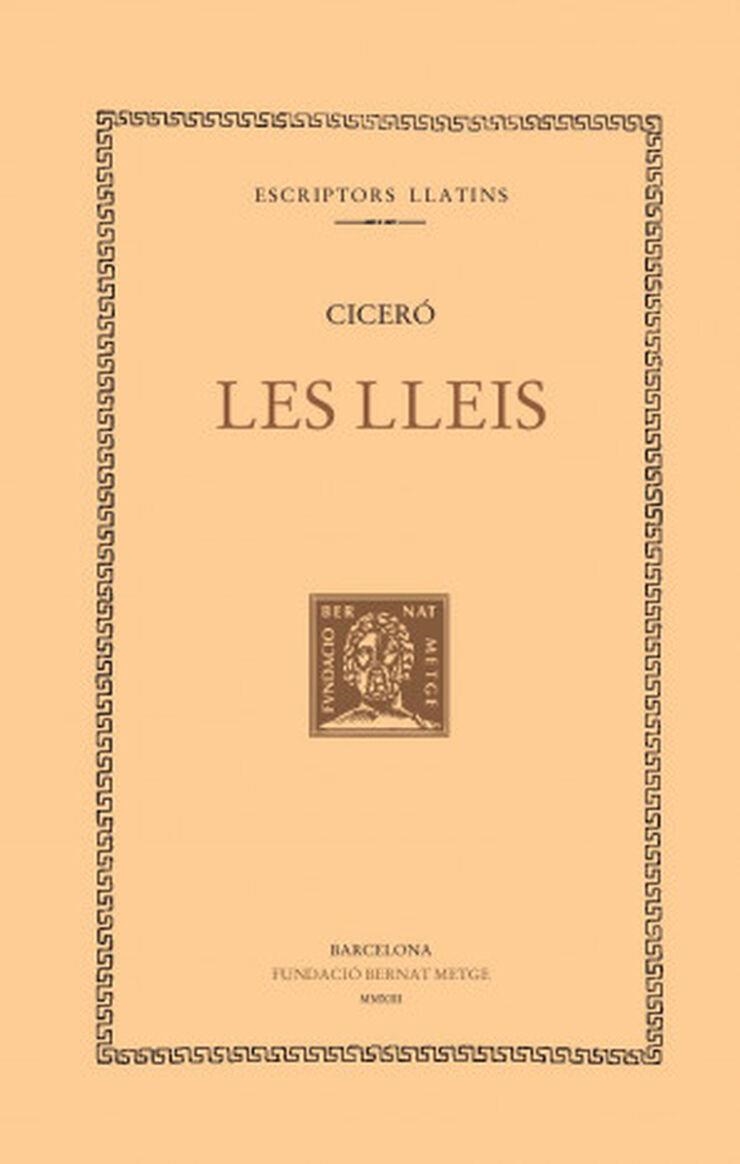 LES LLEIS | 9788498592177 | CICERÓ