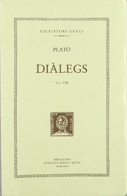 DIÀLEGS, VOL. VIII: GÒRGIAS | 9788472253438 | PLATÓ