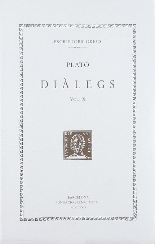 DIÀLEGS, VOL. X: LA REPÚBLICA (LLIBRES I-IV) | 9788472254404 | PLATÓ